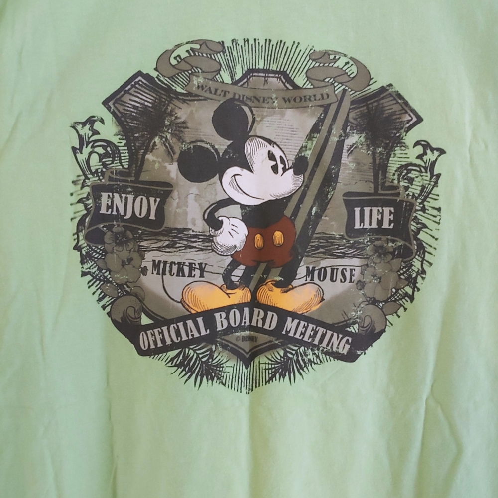 Mickey Mouse Disneyland Resort "Enjoy Life" shirt - Picture 1 of 8